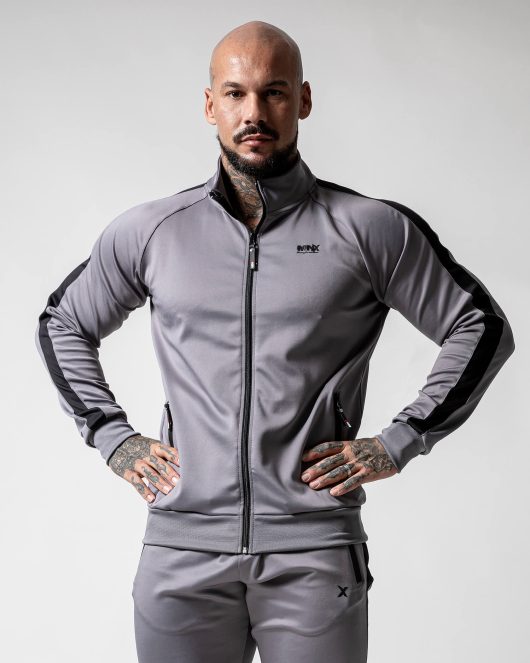 MNX Men's Track jacket, grey