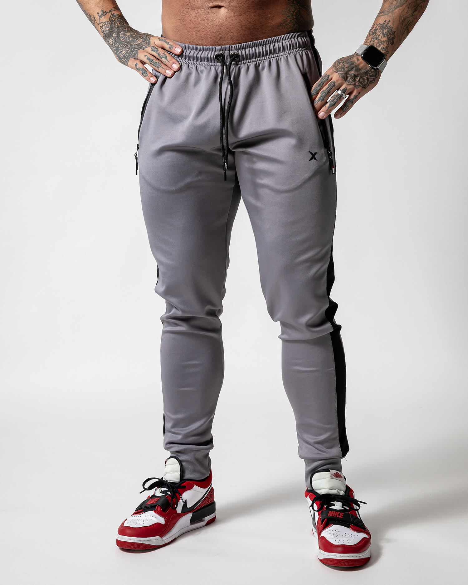 MNX Men's track pants, grey - Image 6