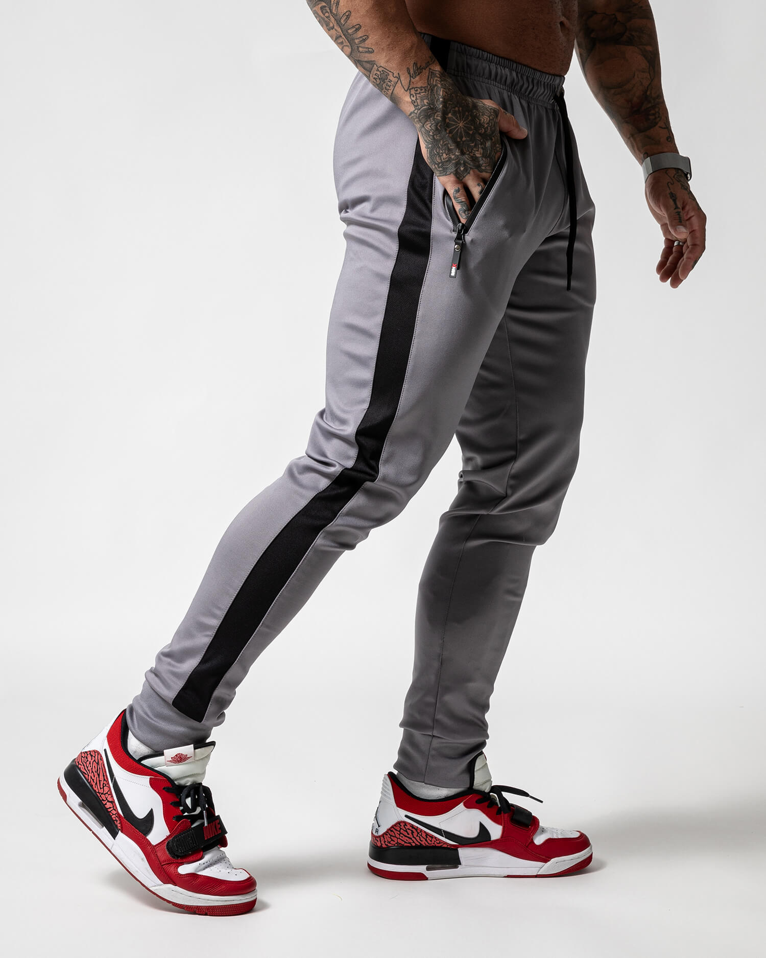 MNX Men's track pants, grey - Image 5