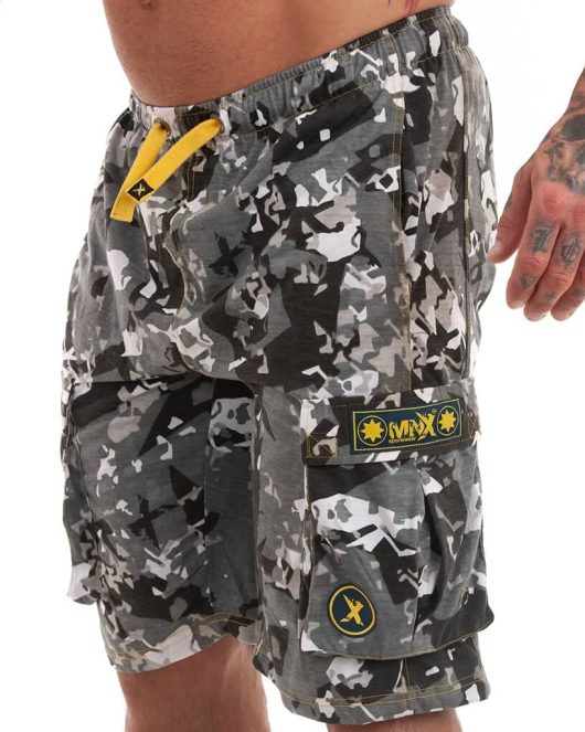 MNX Camo cotton shorts
