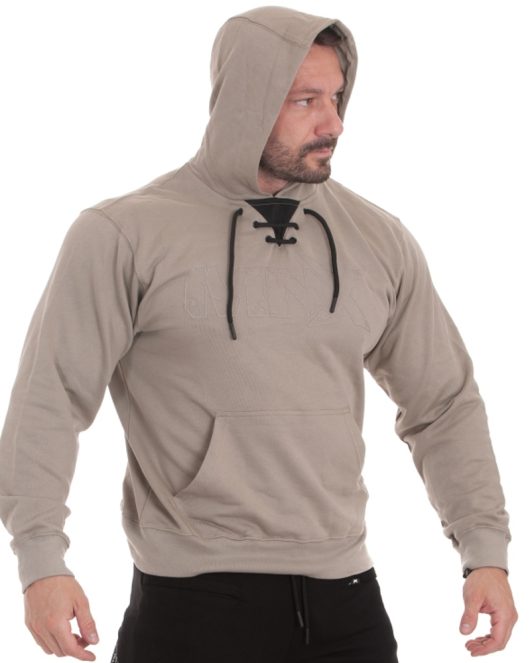 MNX Men's hoodie Athletic, sand