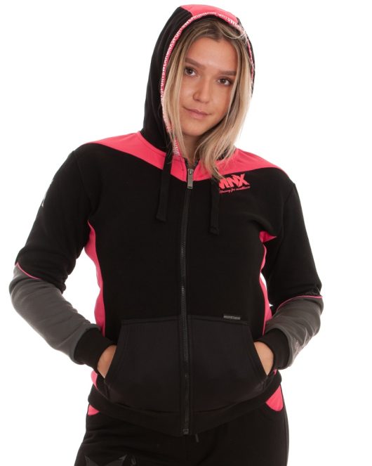 MNX Women's hoodie Revolution, pink