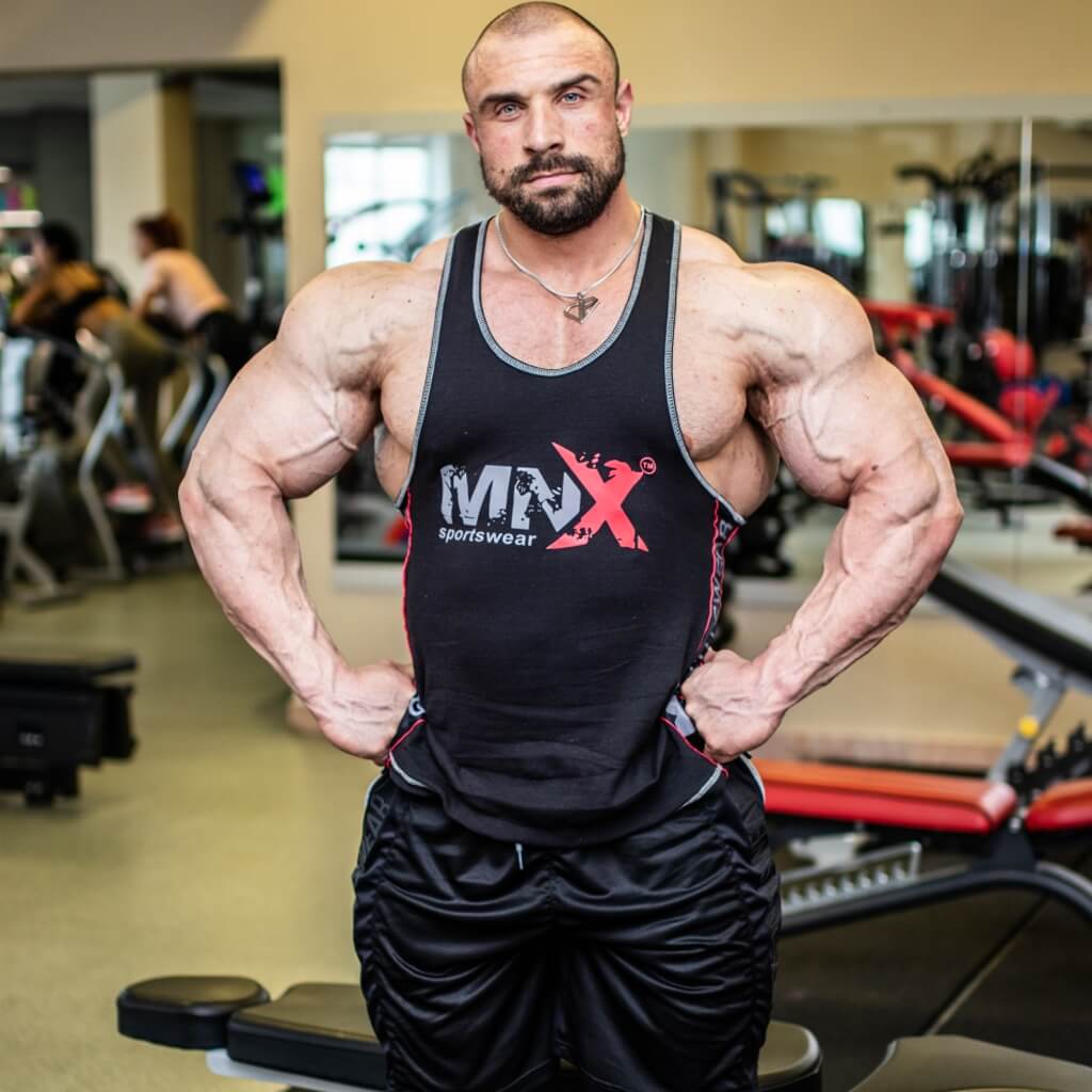 Ribbed Tank top Black 02 - Image 4