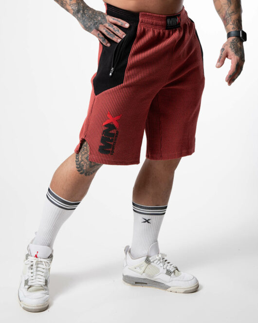 MNX Ribbed shorts Hammer, dusty chedar