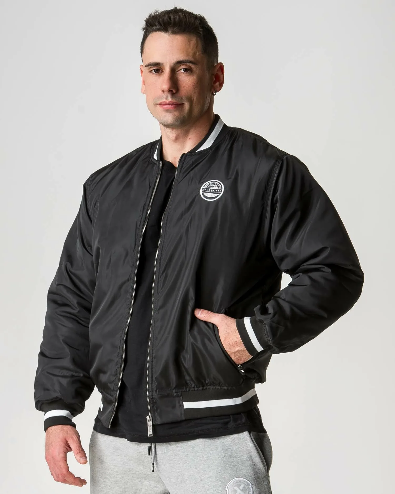 MNX Bomber jacket Golden Era, black