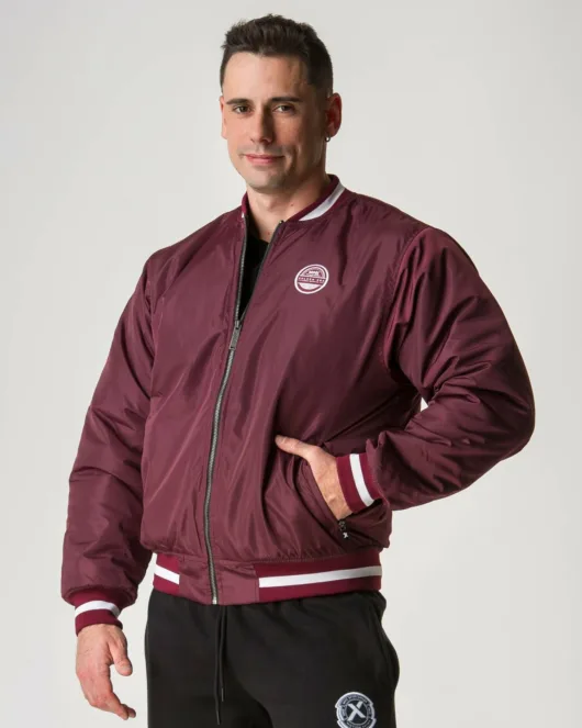 MNX Bomber jacket Golden Era, maroon