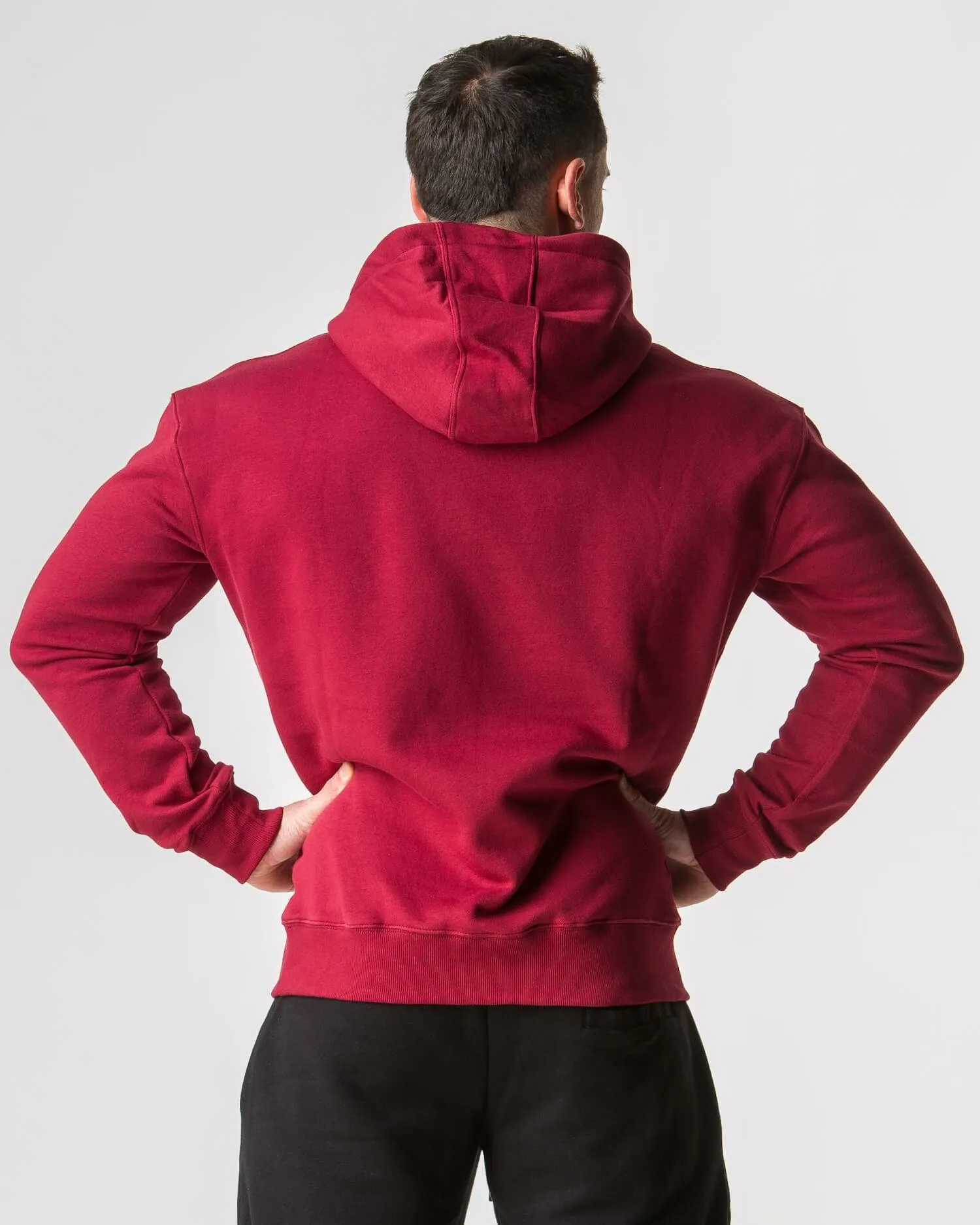 MNX Hoodie Motion, burgundy - Image 3