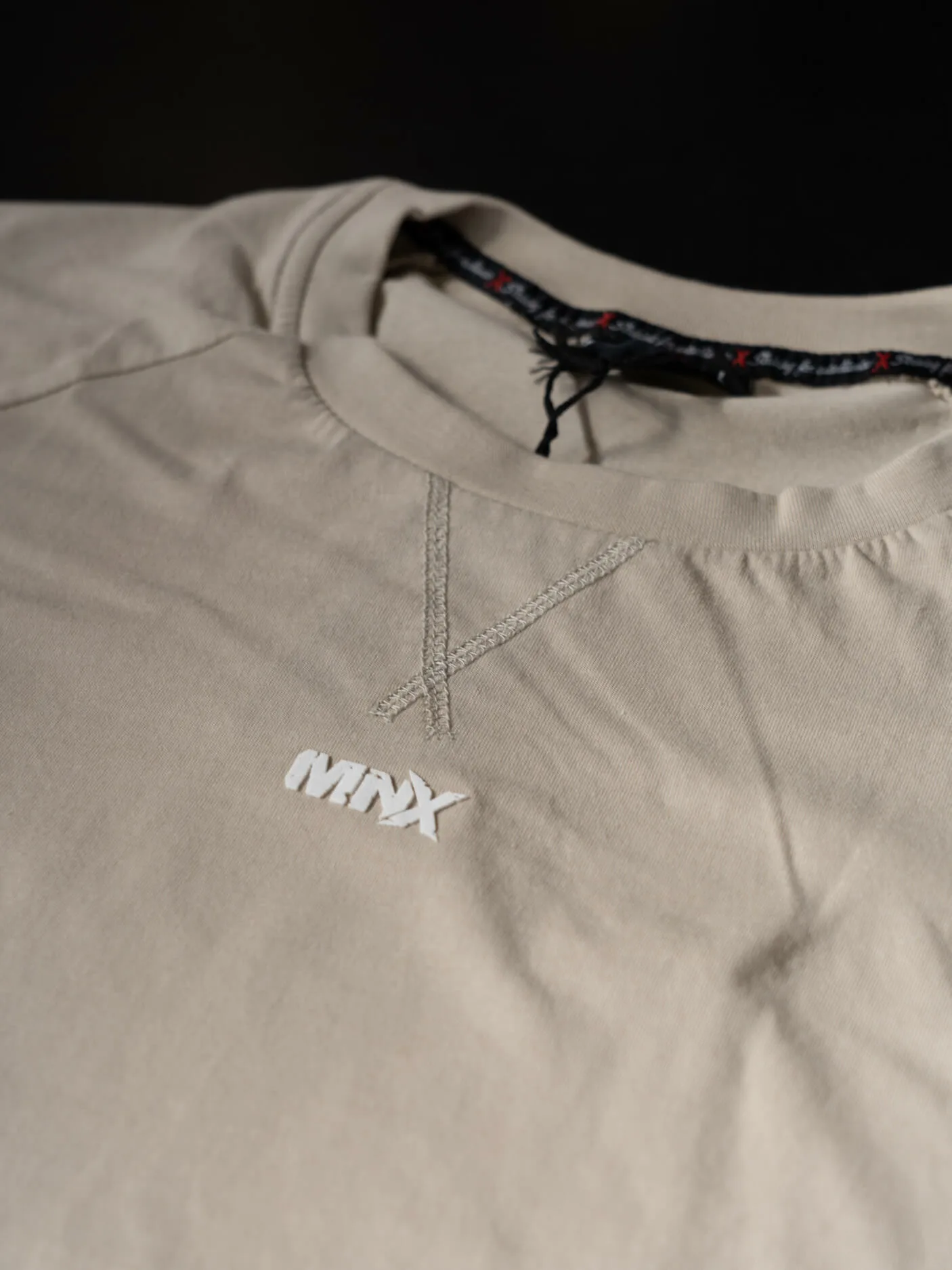 MNX Cotton T-shirt Dynamic, oyster grey - Image 4