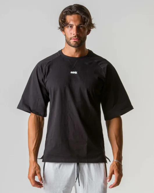 MNX Cotton T-shirt Dynamic, black