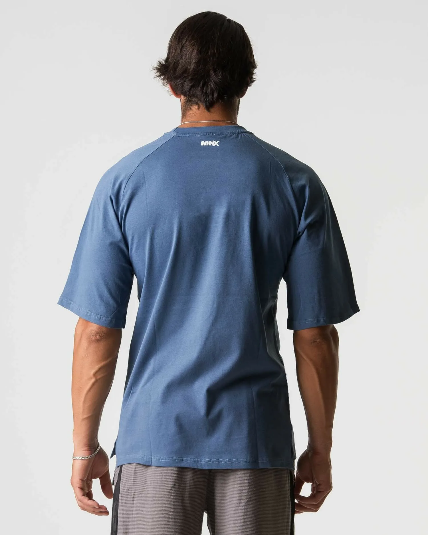 MNX Cotton T-shirt Dynamic, blue mirage - Image 2