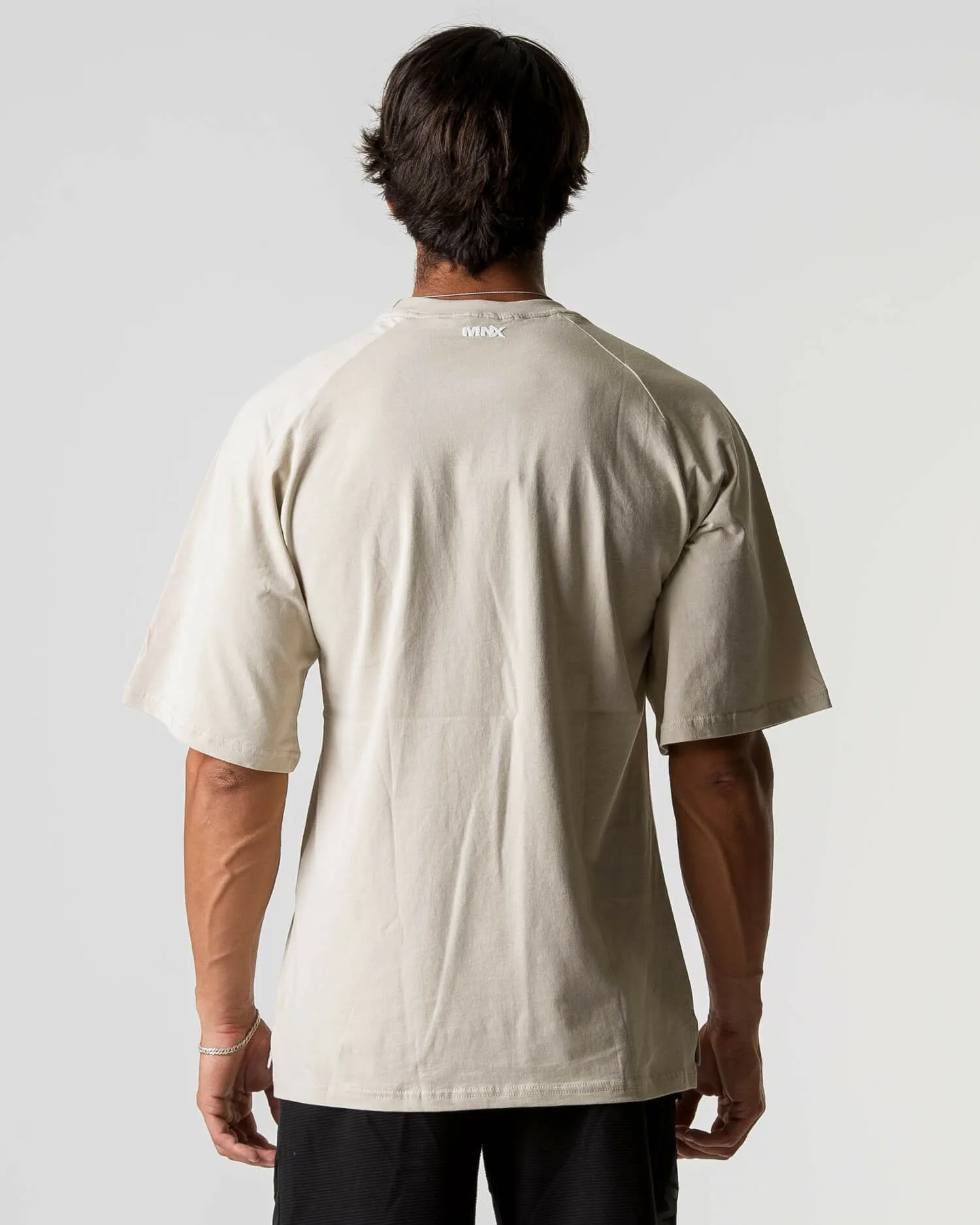 MNX Cotton T-shirt Dynamic, oyster grey - Image 3