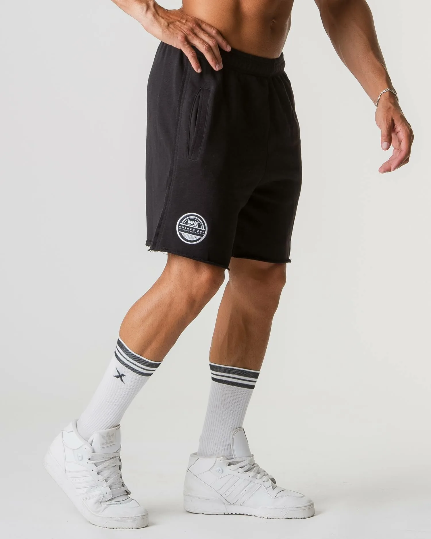 MNX Golden Era Cotton shorts, black - Image 3