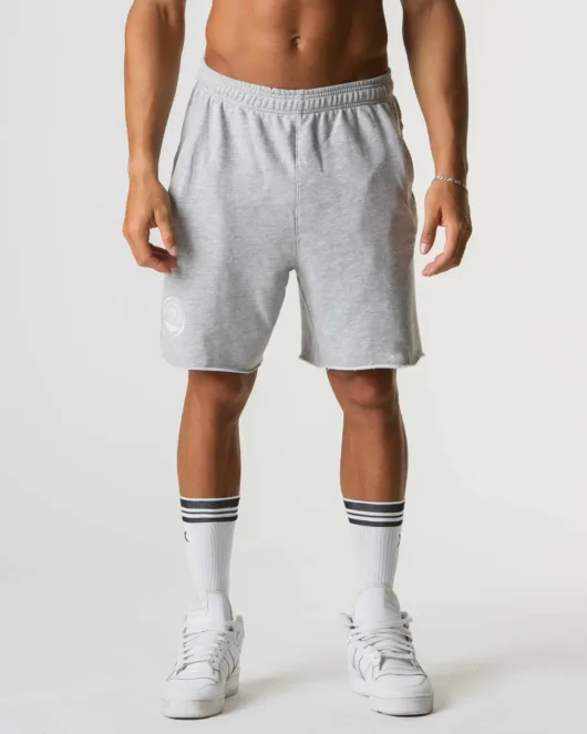 MNX Golden Era Cotton shorts, melange grey
