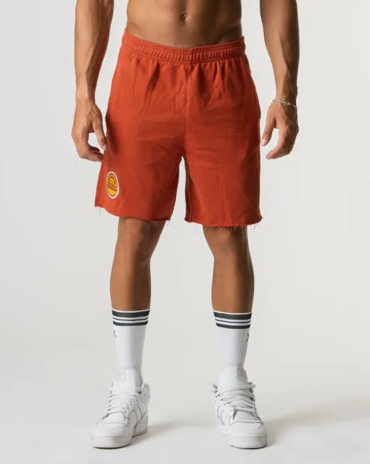 MNX Golden Era Cotton shorts, rosewood