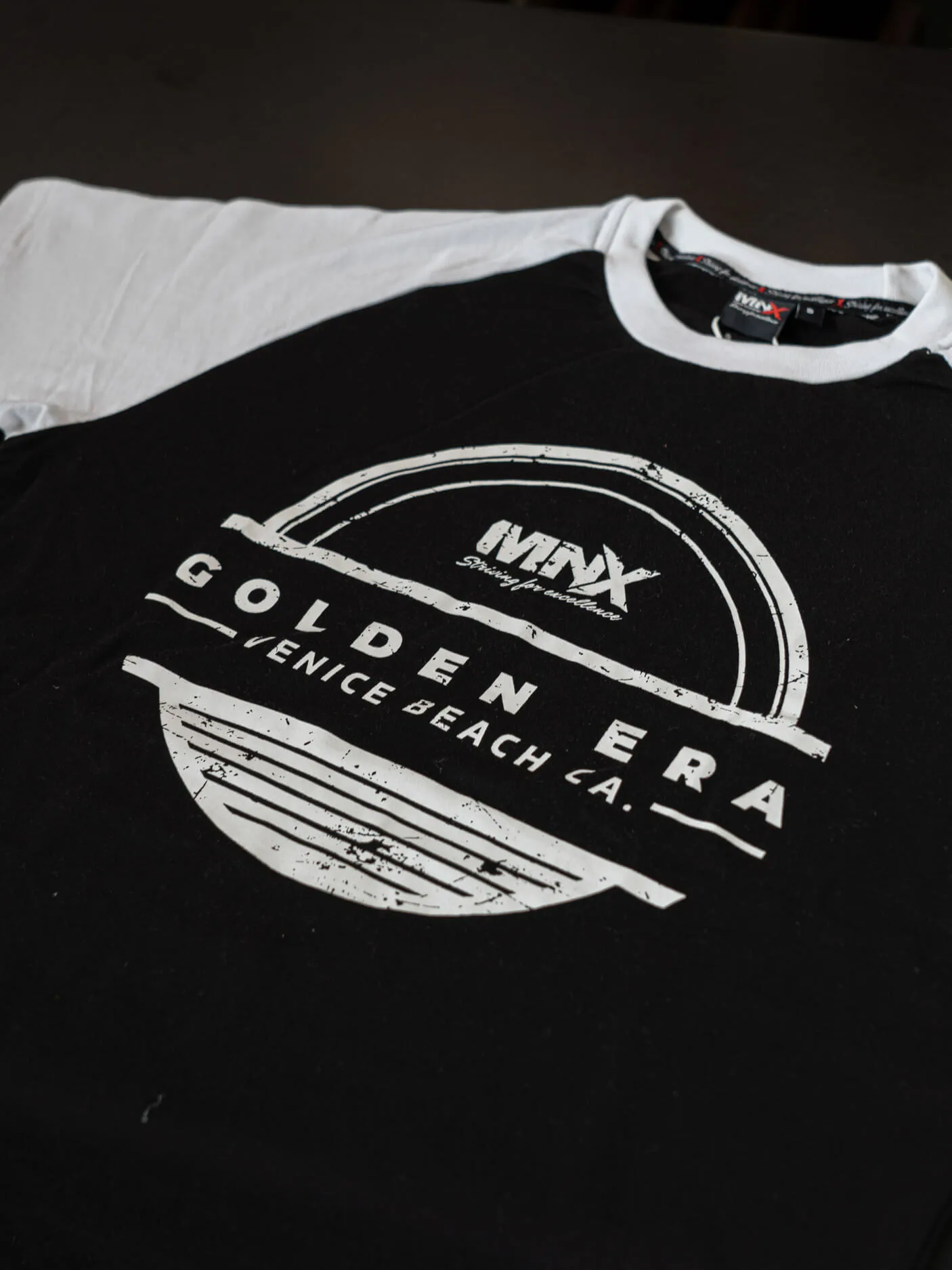 MNX classic T-shirt Golden Era 2.0, black&white - Image 4
