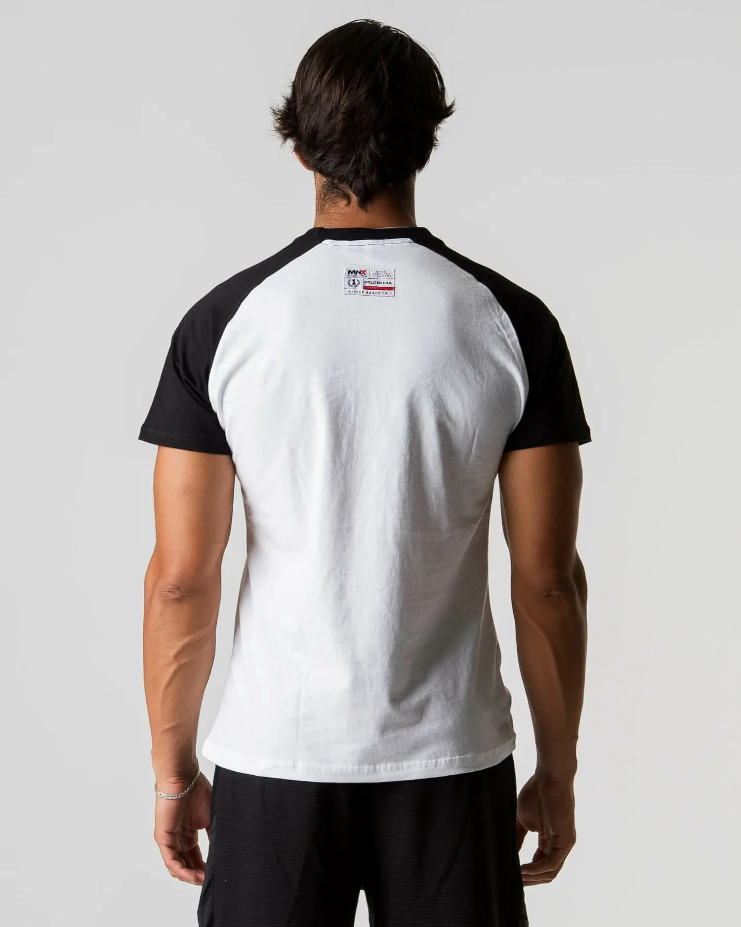 MNX classic T-shirt Golden Era 2.0, white&black - Image 3