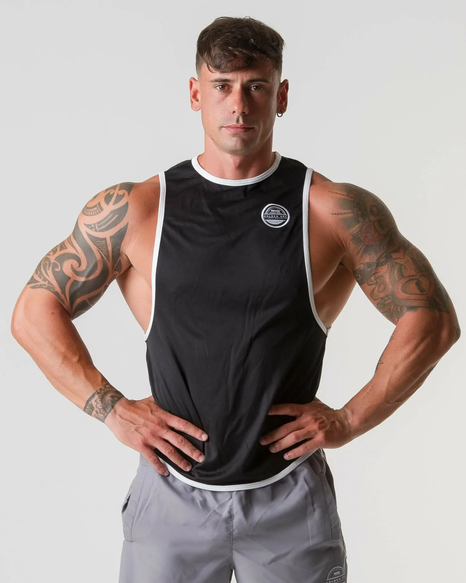 MNX Tank top Golden Era, black